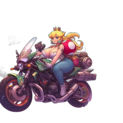 weapon, crown, car, concept art transparent PNG cut-out