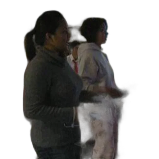 staff, jacket, face, creature transparent PNG cut-out