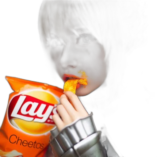 food, creature, face, jacket transparent PNG cut-out