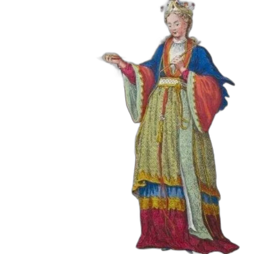 dress, crown, staff, jewelry transparent PNG cut-out
