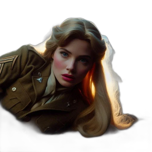 jacket, hat, hair, face transparent PNG cut-out