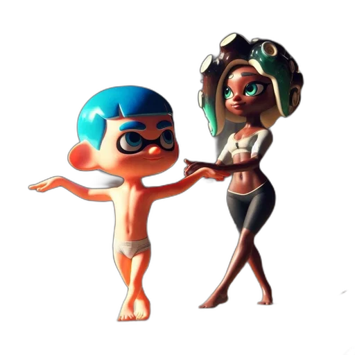 dress, staff, weapon, robot transparent PNG cut-out