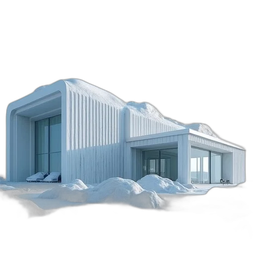 building, 3d render, concept art, photorealistic transparent PNG cut-out