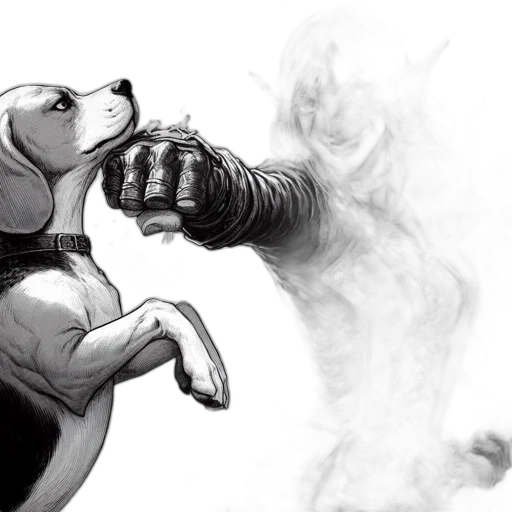 animal, comic book art, concept art, pencil sketch transparent PNG cut-out