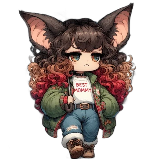 jacket, animal, staff, creature transparent PNG cut-out