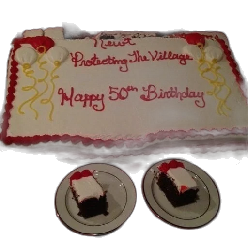 3d render, large, cake, words transparent PNG cut-out