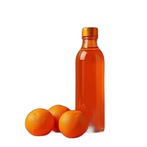 bottle, food, weapon, 3d render transparent PNG cut-out