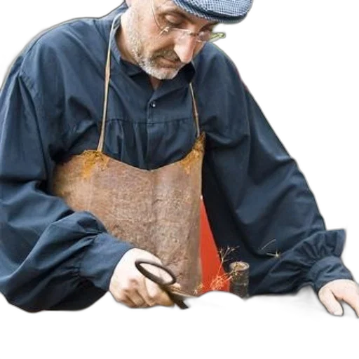 staff, jewelry, jacket, hat transparent PNG cut-out