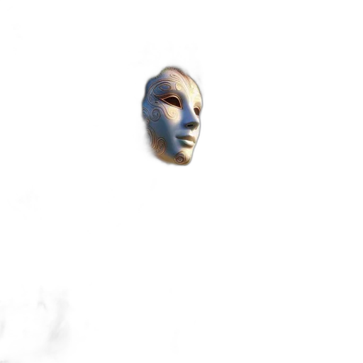 mask, face, crown, robot transparent PNG cut-out
