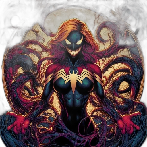 mask, comic book art, concept art, fantasy art transparent PNG cut-out