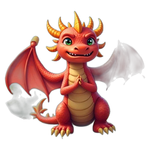 dragon, animal, creature, fantasy art transparent PNG cut-out
