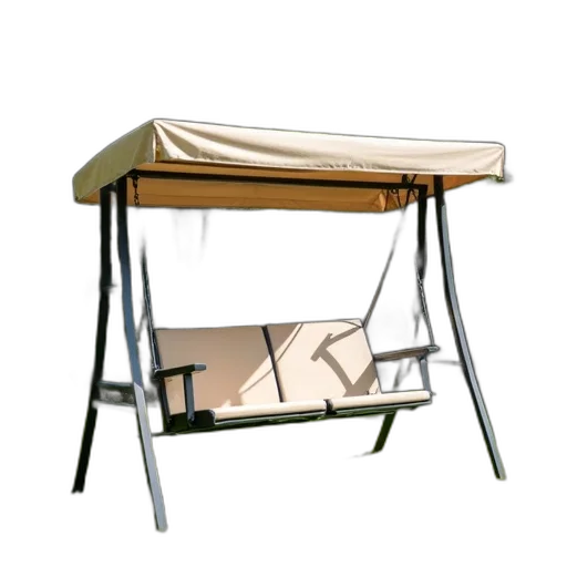 furniture, umbrella, staff, 3d render transparent PNG cut-out
