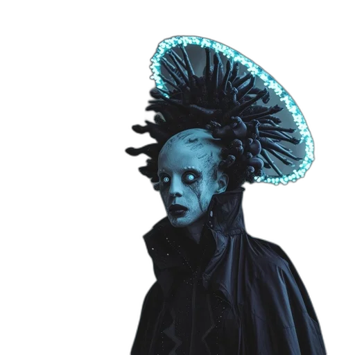 hat, mask, crown, creature transparent PNG cut-out