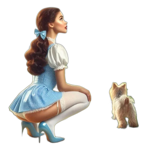 dress, shoes, concept art, fantasy art transparent PNG cut-out