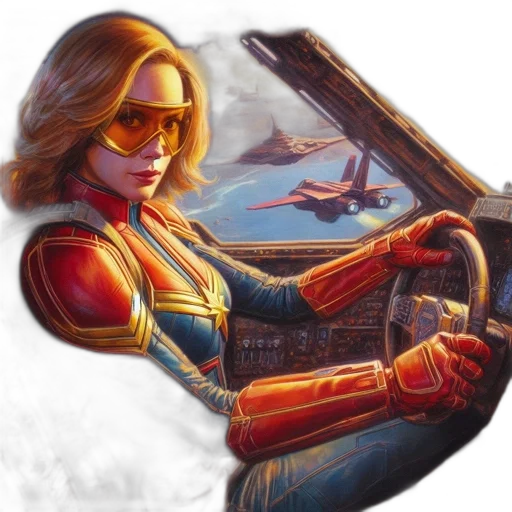 car, jacket, weapon, comic book art transparent PNG cut-out