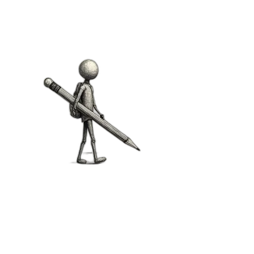 staff, weapon, sword, robot transparent PNG cut-out
