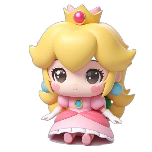 crown, dress, staff, 3d render transparent PNG cut-out
