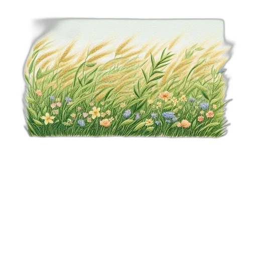 flower, dress, watercolor, photorealistic transparent PNG cut-out
