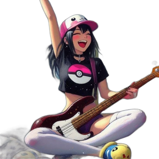 concept art, cartoon, anime, fantasy art transparent PNG cut-out