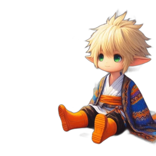 pixel art, concept art, 3d render, fantasy art transparent PNG cut-out