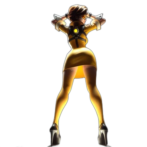 weapon, staff, robot, dress transparent PNG cut-out