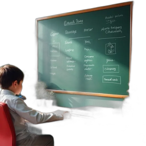 back, school, guide, online transparent PNG cut-out