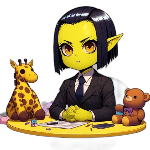 staff, animal, creature, fantasy art transparent PNG cut-out