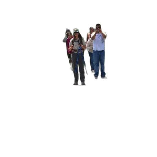 staff, hat, jacket, robot transparent PNG cut-out