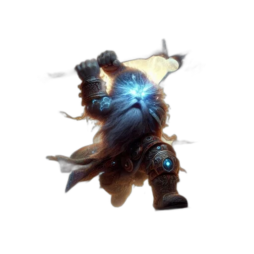 weapon, staff, sword, creature transparent PNG cut-out