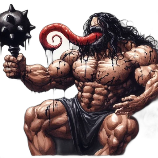 creature, weapon, animal, staff transparent PNG cut-out