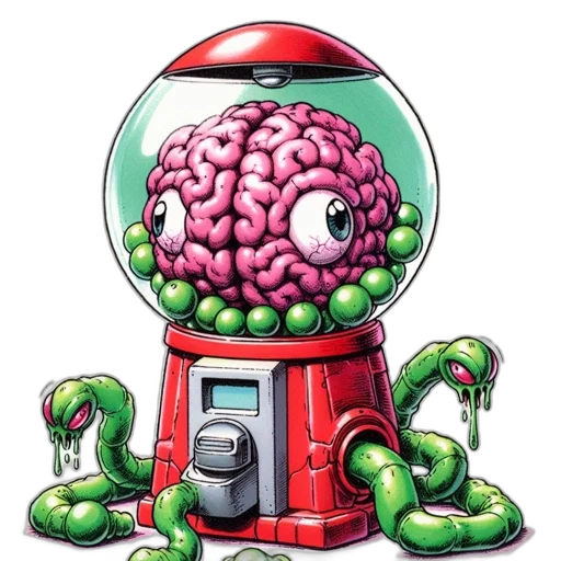 robot, creature, concept art, comic book art transparent PNG cut-out