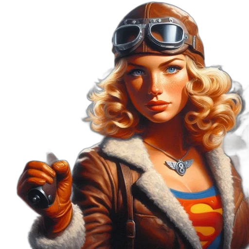 comic book art, photorealistic, concept art, fantasy art transparent PNG cut-out