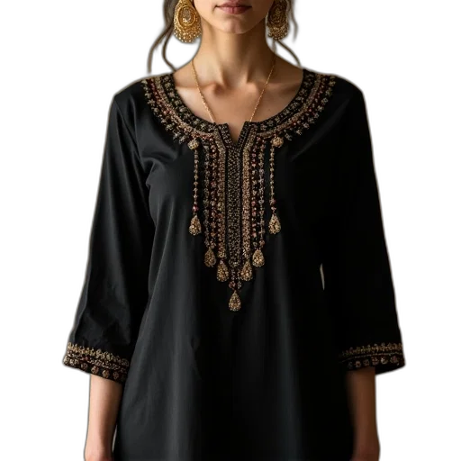 dress, jewelry, jacket, dark transparent PNG cut-out
