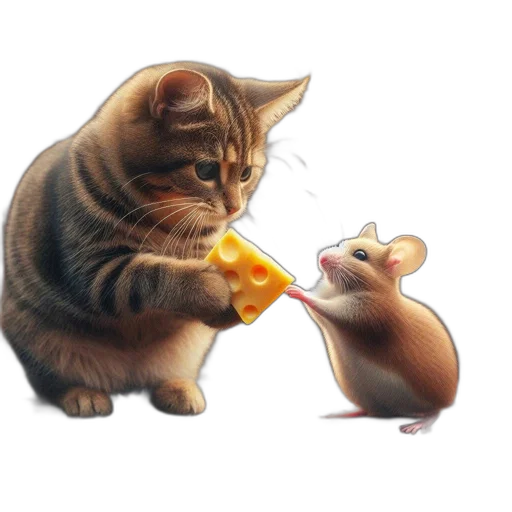 food, animal, concept art, photorealistic transparent PNG cut-out