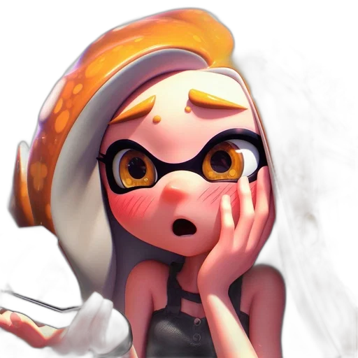 face, dress, mask, weapon transparent PNG cut-out