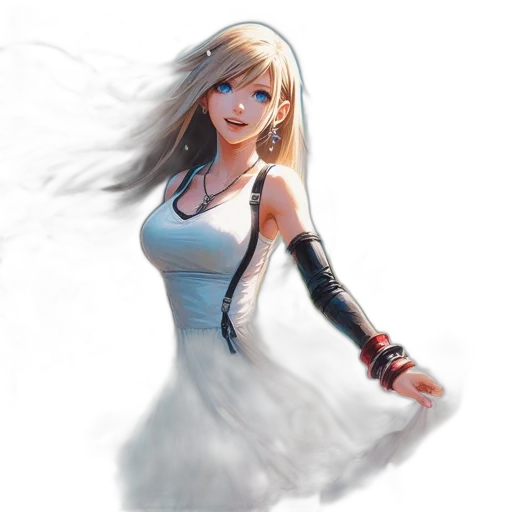 dress, fantasy art, concept art, photorealistic transparent PNG cut-out