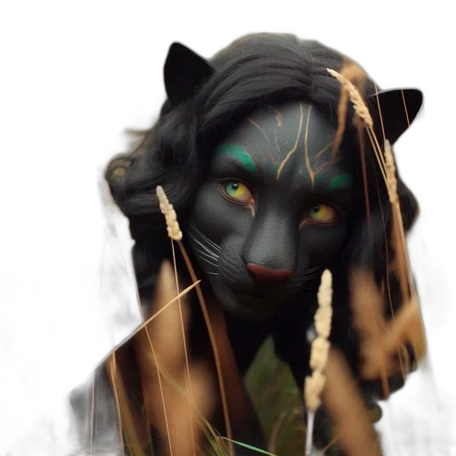 animal, mask, creature, staff transparent PNG cut-out
