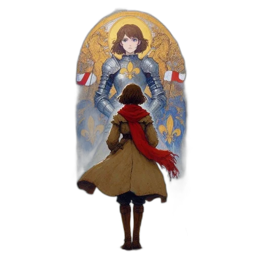 jacket, crown, sword, dress transparent PNG cut-out