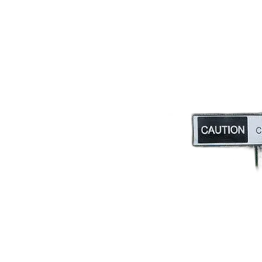 playground, fence, caution, sign transparent PNG cut-out