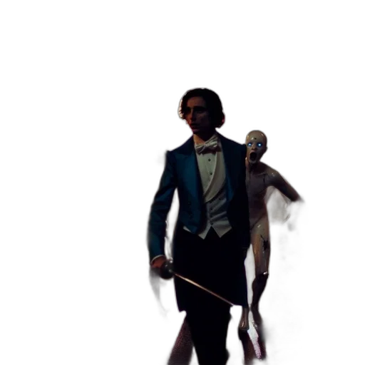 staff, mask, jacket, sword transparent PNG cut-out