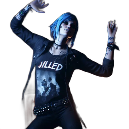jacket, dress, staff, concept art transparent PNG cut-out