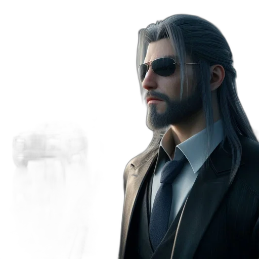 jacket, concept art, cyberpunk, 3d render transparent PNG cut-out