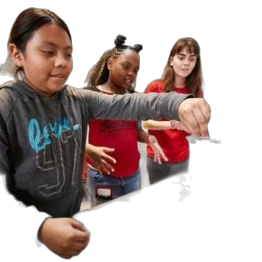 three, students, conduct, experiment transparent PNG cut-out