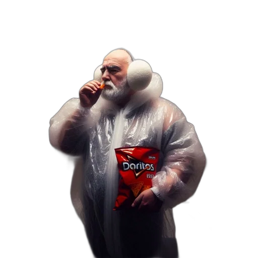 food, jacket, creature, robot transparent PNG cut-out