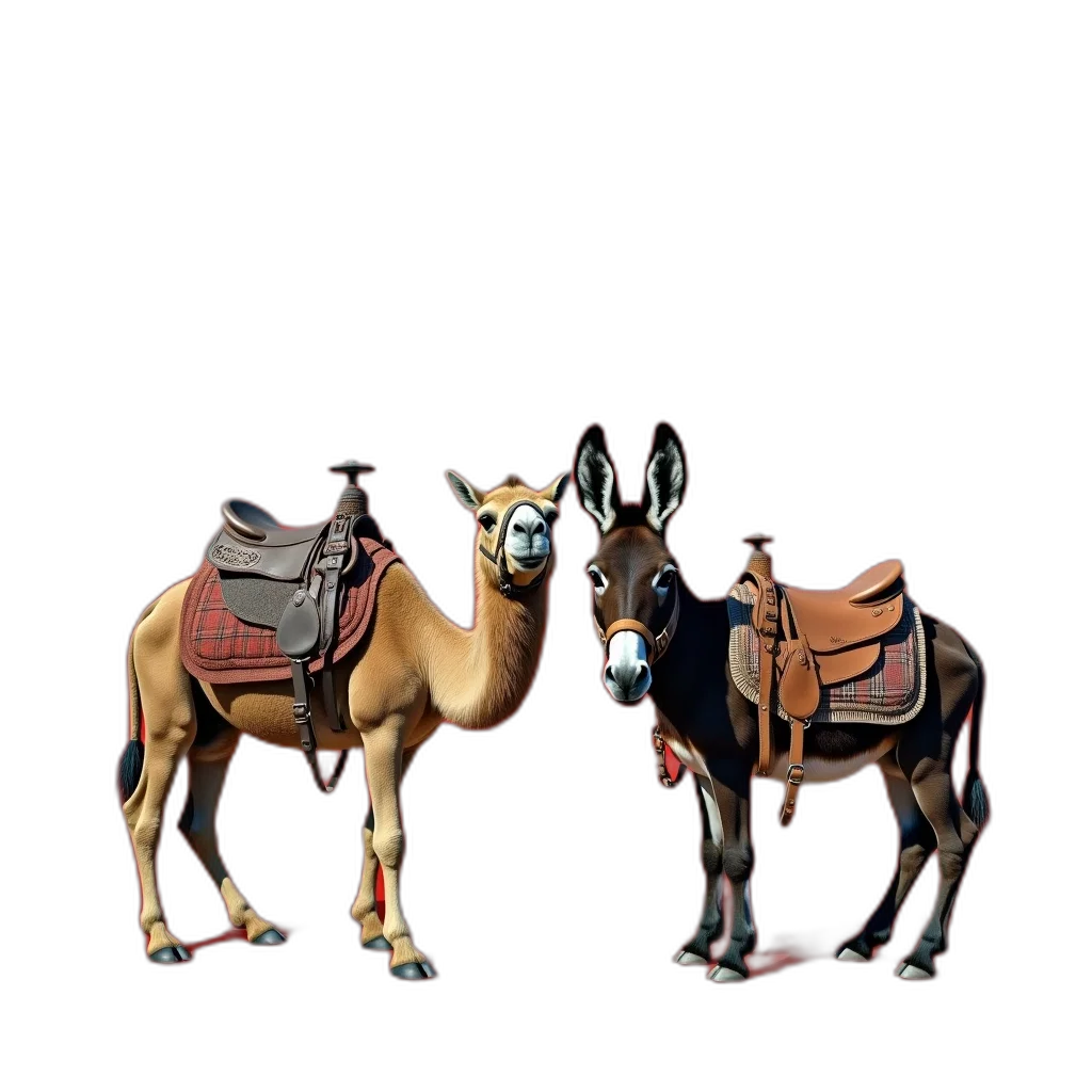 animal, staff, concept art, 3d render transparent PNG cut-out