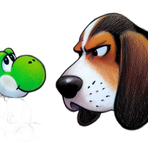 concept art, photorealistic, 3d render, cartoon transparent PNG cut-out