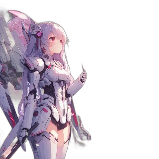 robot, weapon, sword, dress transparent PNG cut-out