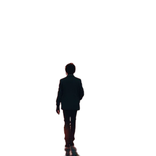 jacket, staff, robot, shoes transparent PNG cut-out