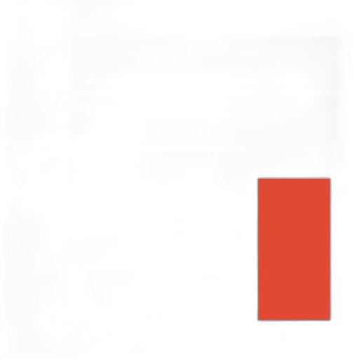 red, bar, chart, two transparent PNG cut-out
