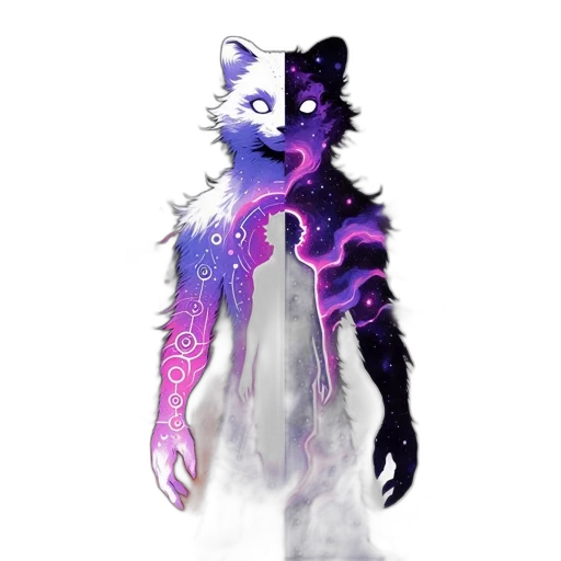 creature, staff, mask, animal transparent PNG cut-out